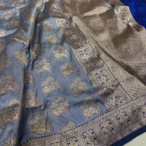 Red Silk Woven With Banarasi.... (Copy) (Copy)
