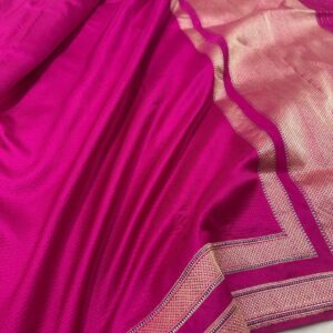 Red Silk Woven With PITANI